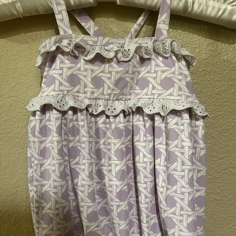 GUC The Beaufort Bonnet Company St. Bart's Bubble Bathing Suit Ocean Club Cane